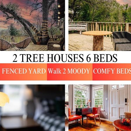 Group Retreat At Charming Twin Treehouses Near Ut Campus Austin Exterior foto