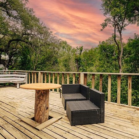 Group Retreat At Charming Twin Treehouses Near Ut Campus Austin Exterior foto